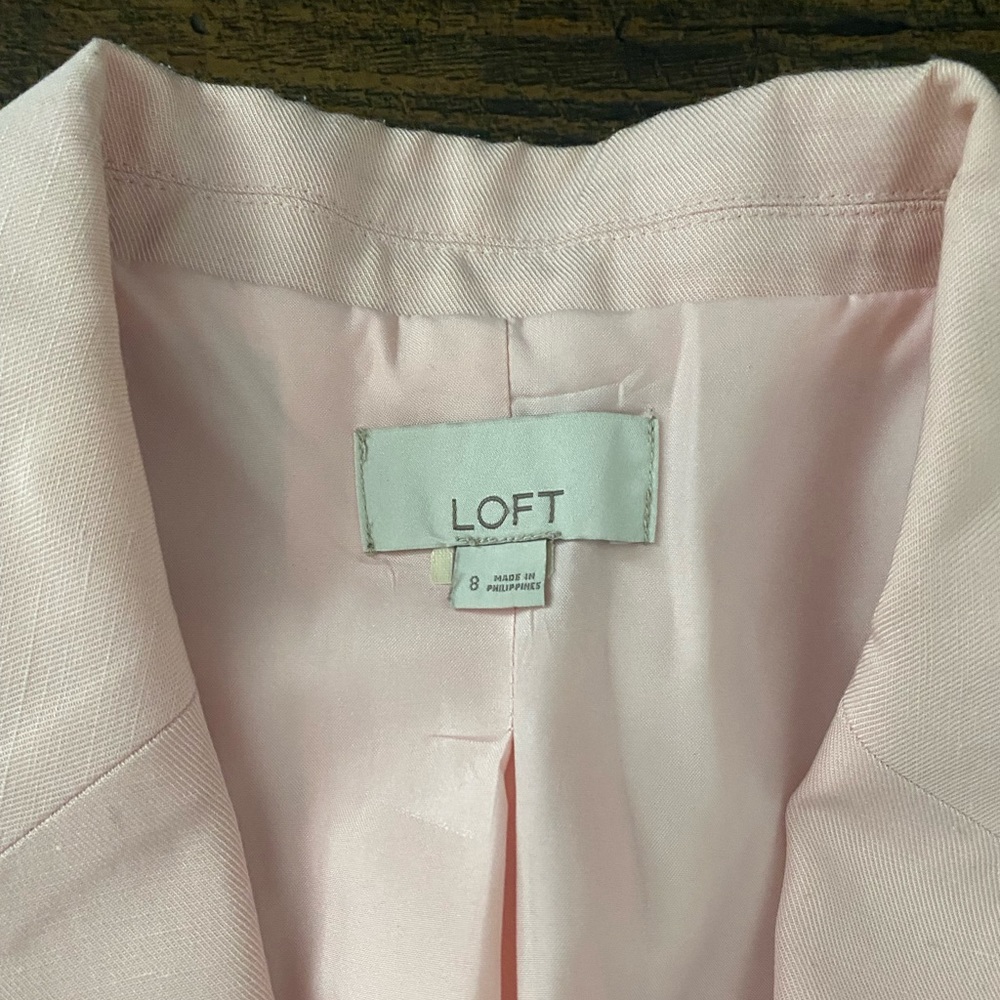 Loft linen blazer